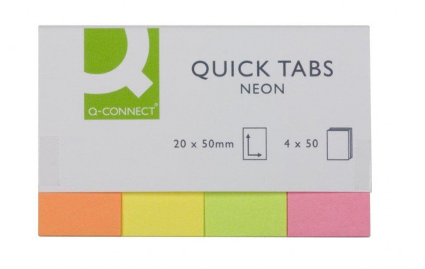 Q-CONNECT Haftmarker neon