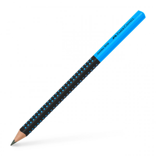 Faber Castell Schreiblernbleistift Jumbo Grip Härtegrad B schwarz-blau