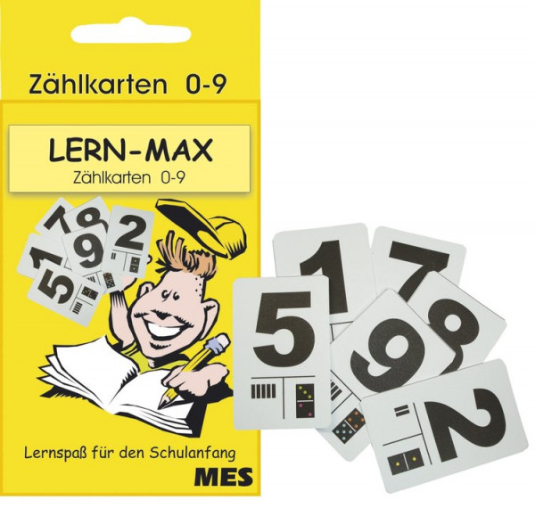 Lernfix Zählkarten Lernkarten 0-9