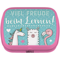 Mintdose zur Einschulung Lama