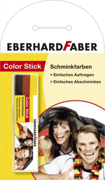 Schminkstift Deutschland schwarz, rot, gold