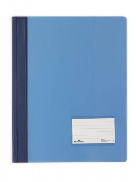 Durable Schnellhefter A4 Ãœberbreite blau