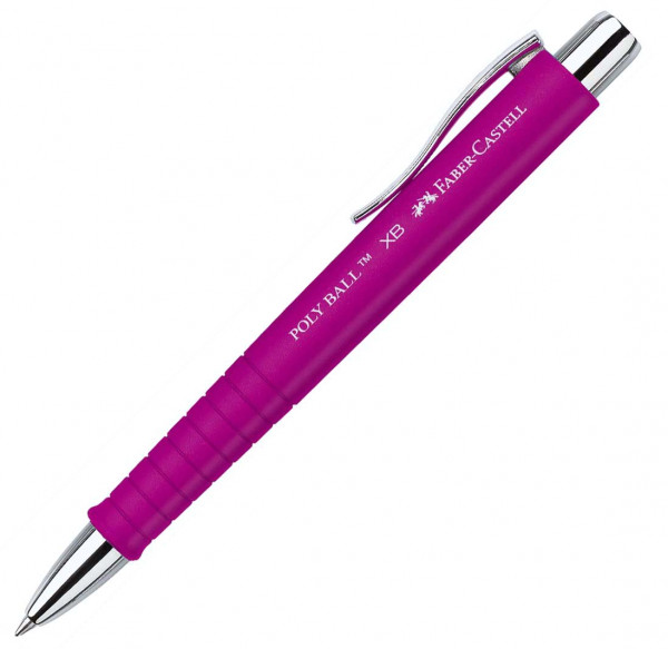 Faber Castell Kugelschreiber Poly Ball XB pink