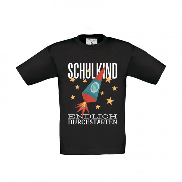 T-Shirt Kinder Schule - Schulstart Endlich Durchstarten