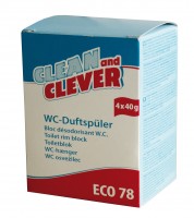 WC-Steine mit citrusfrischem Duft 4 Stück WC-Steine mit citrusfrischem Duft 4 Stück