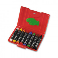 Pelikan Wachsmalstifte rund wasserfest 8er Pelikan Wachsmalstifte rund wasserfest 8er