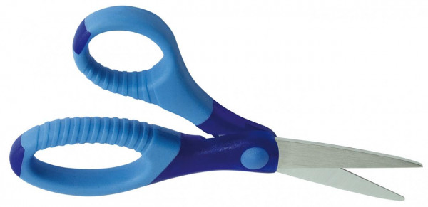 Wedo Bastelschere Gripy blau