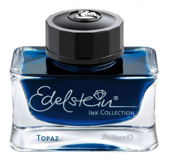 Pelikan Tintenglas 50ml Edelstein Topaz blau violett