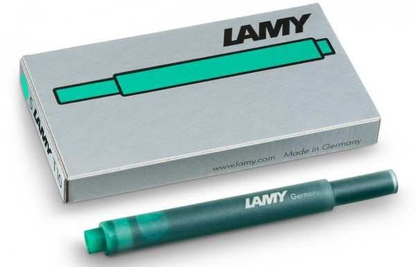 LAMY T10 Tintenpatrone 5 Stück grün