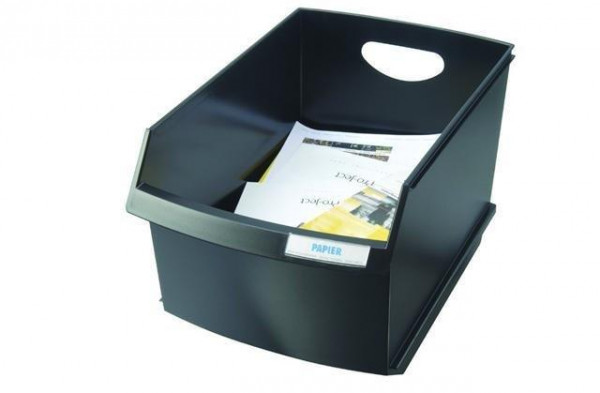 Papierkorb LOGO DRIVE 25 Liter schwarz