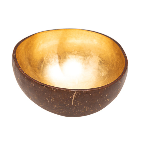 CHIC MIC Dekoschale Coconut Bowl gold