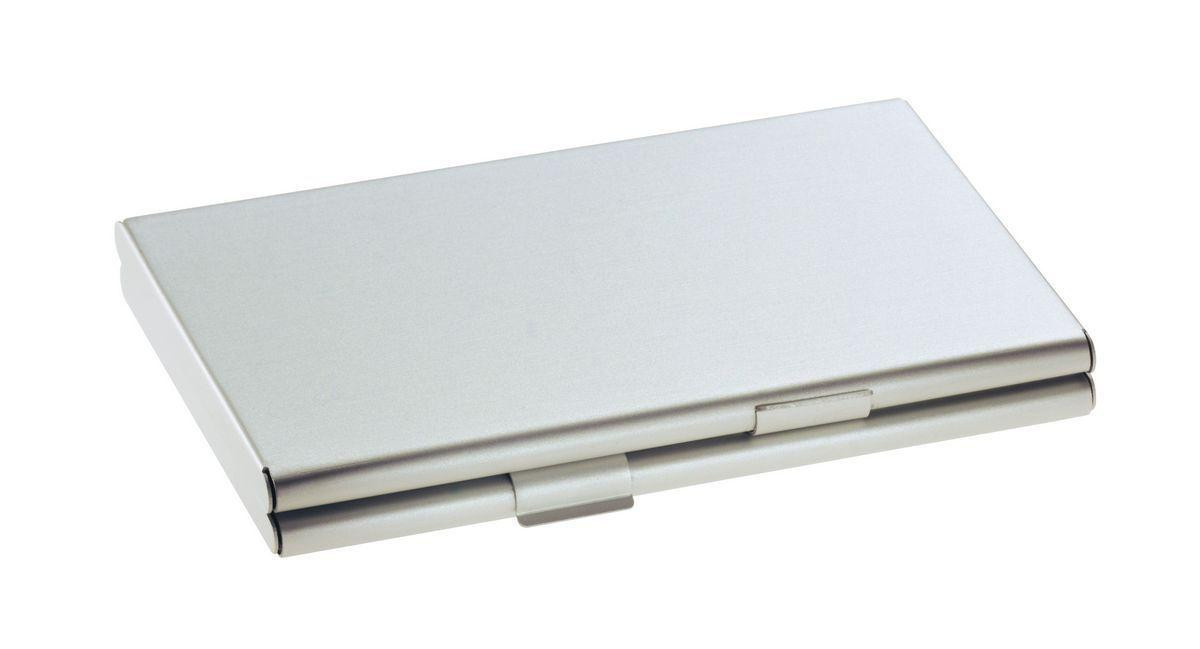 Sigel Visitenkartenetui Aluminium - Silber - 30 Karten - Image 3