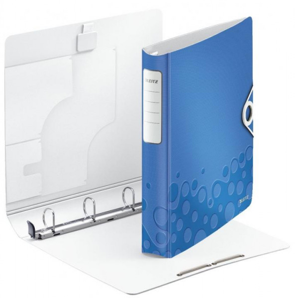 Leitz Ringbuch A4 blau metallic
