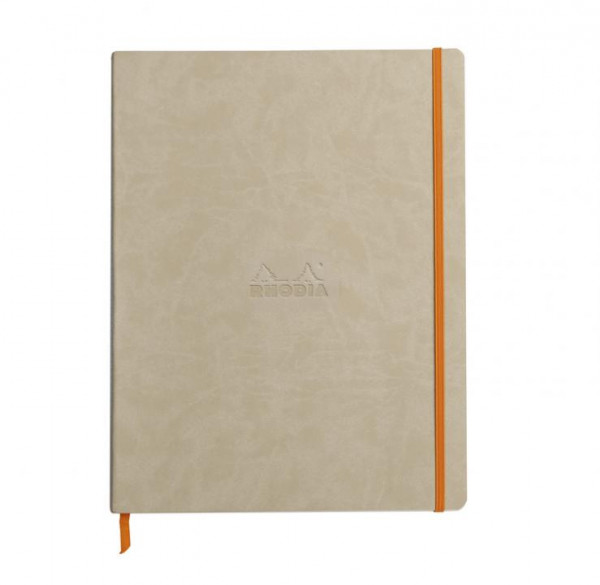 RHODIA NOTIZBUCH A4 LINIERT BEIGE-1