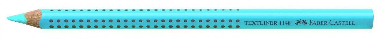 Faber-Castell Textliner Blau - Nachfüllbarer Marker, 3 Strichstärken