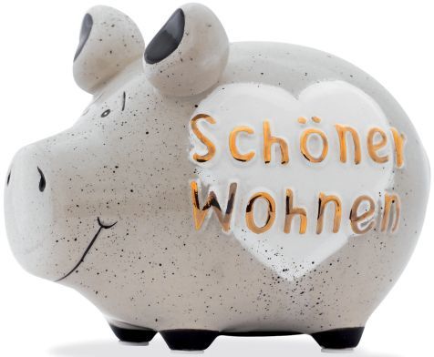 KCG Keramik Sparschwein Prinzessin - Niedliches Sparschwein Ca. 12,5cm Für Kinder