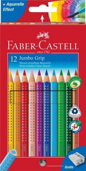 48 Buntstifte mit Spitzer gratis Farbstifte Faber-Castell Schulbedarf Malen