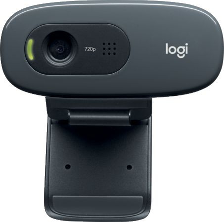 Logitech Webcam C270 HD 720p schwarz