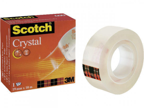 Scotch Klebeband Crystal Clear 600 10 m x 19 mm