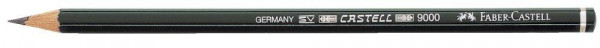 Faber-Castell Bleistift Castell 9000 6B