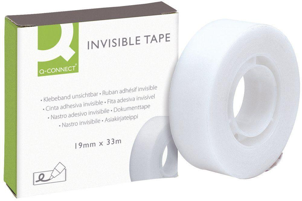 24 x Klebeband unsichtbar beschriftbar 19 mm x 33 m