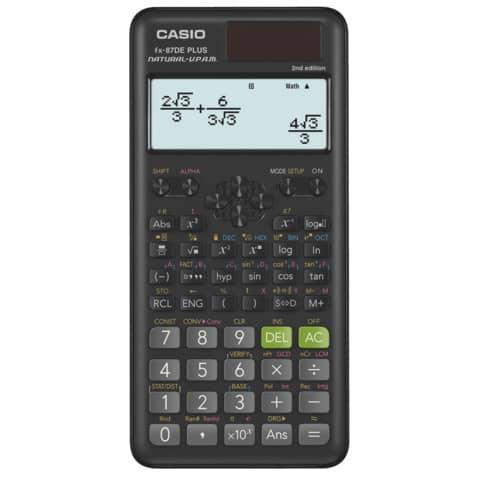 CASIO Taschenrechner FX87DE 2-zeiliges Display