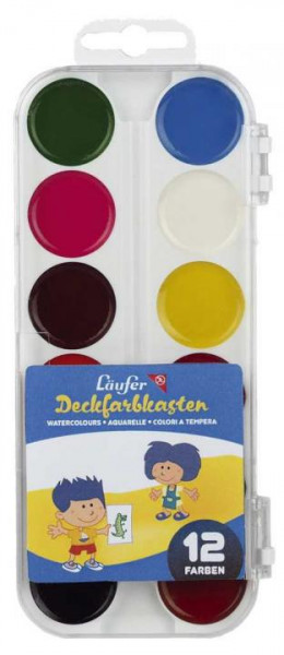 LÄUFER Farbkasten 12 Farben