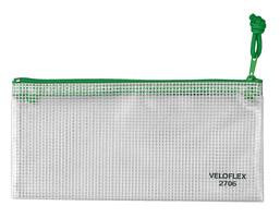 Veloflex Reißverschlusstasche A6 grün