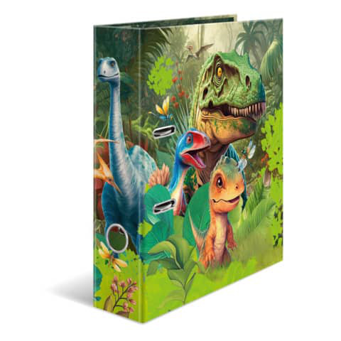 Motivordner A4 Dino World | 7cm breit Pappe
