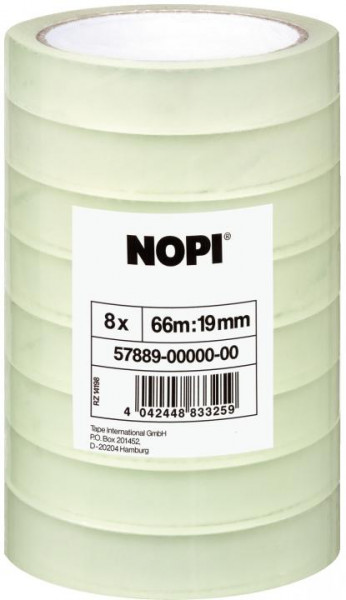 Nopi Klebefilm 66m x 19mm