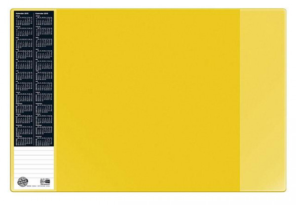 Velocolor Schreibunterlage 40x60cm gelb