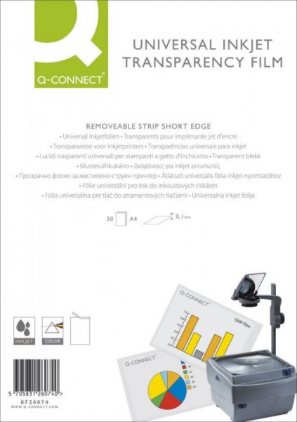 Q-CONNECT Inkjet Folien A4