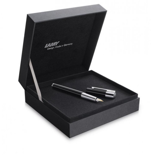 LAMY-SCALA-PIANO-BLACK-FUELLHALTER-SET