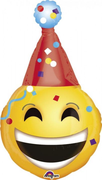 FOLIENBALLON_EMOTICON_MIT_HUT