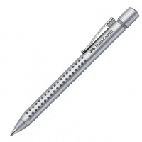 Faber-Castell Kugelschreiber GRIP 2011 Druckmechanik M silber