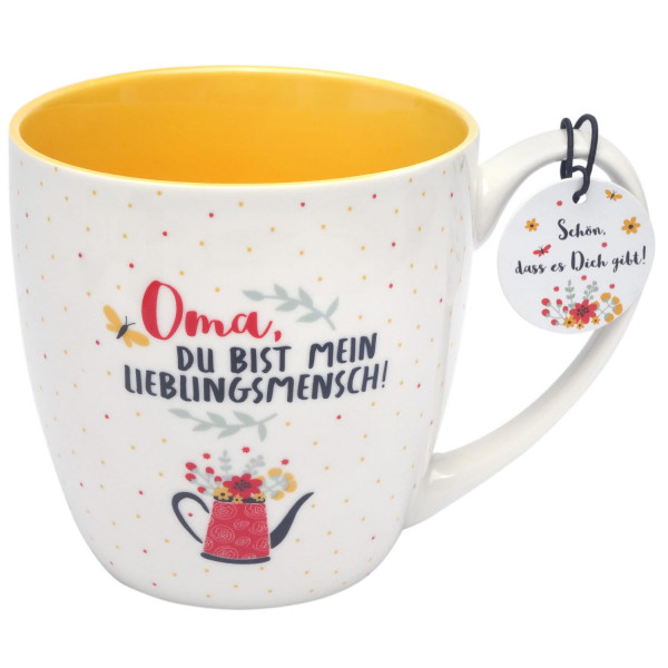 Sheepworld Tasse Oma Du bist mein Lieblingsmensch