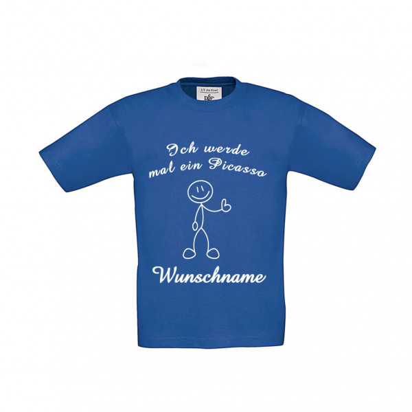 T-Shirt Malshirt Kinder Ich werde mal ein Picasso