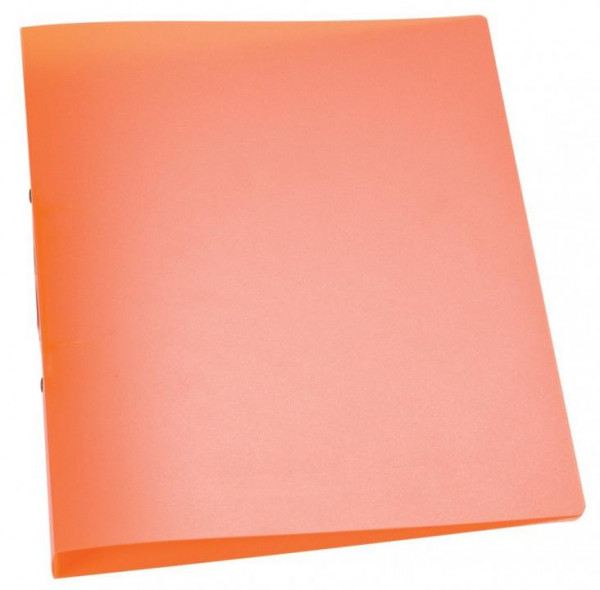 Ringbuch transparent orange