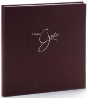 Goldbuch Gästebuch braun Goldbuch Gästebuch braun