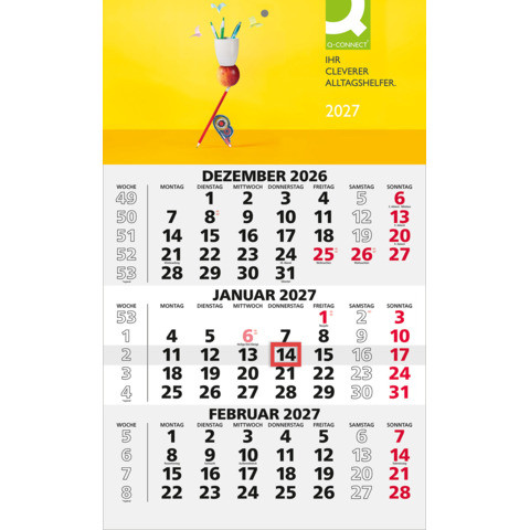 5er SPARPACK | 3 Monats Kalender