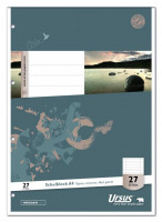 Schreibblock A4 liniert mit Doppelrand Lineatur 27 Schreibblock A4 liniert mit Doppelrand Lineatur 27