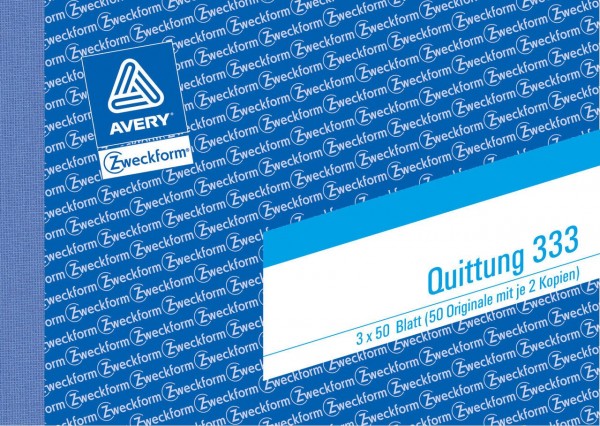120437-Avery-Zweckform-333-Quittung-mit-ausgewiesener-MwSt-D