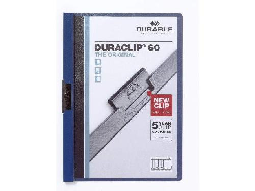 Klemmmappe Duraclip 60 dunkel blau