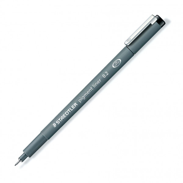 Staedtler Fineliner pigment liner 0.2mm schwarz