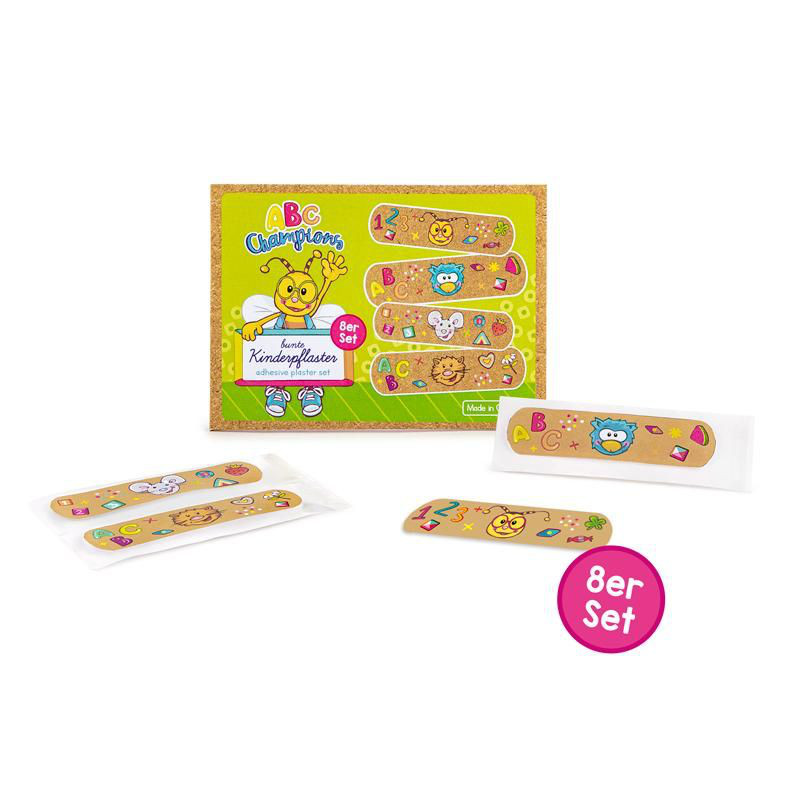Kinder Pflaster Set 8-teilig