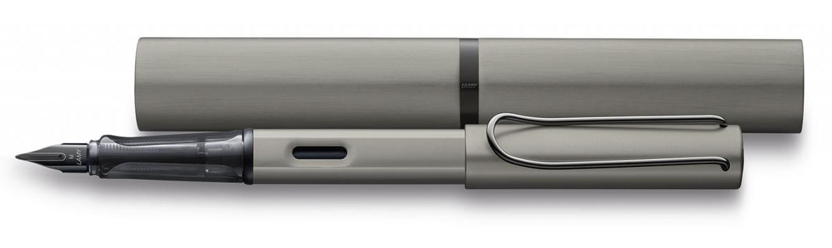 Lamy Füller Lx Ruthenium – Mit EF Feder, Inkl. Gravur, Aluminium-Gehäuse