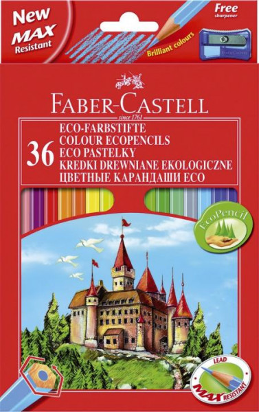 Faber Castell Eco Farbstifte Castle 36 Stück