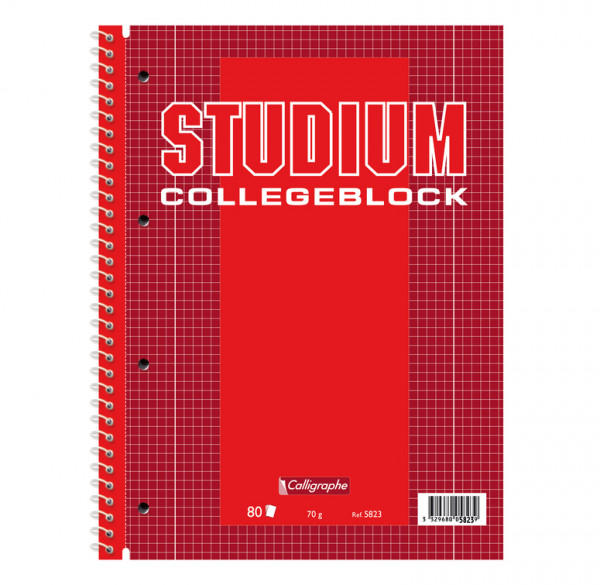 Collegeblock A4 70g kariert Lineatur 28 Clairefontaine Studium