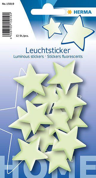 Herma Leuchtsticker Sterne