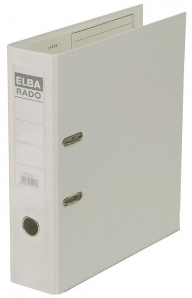 Elba Ordner rado Kunststoff A4 80mm weiß